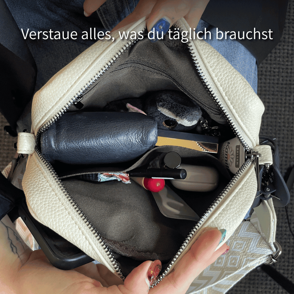 LoxBag - Premium Leder Umhängetasche