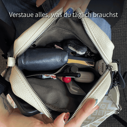 LoxBag - Premium Leder Umhängetasche