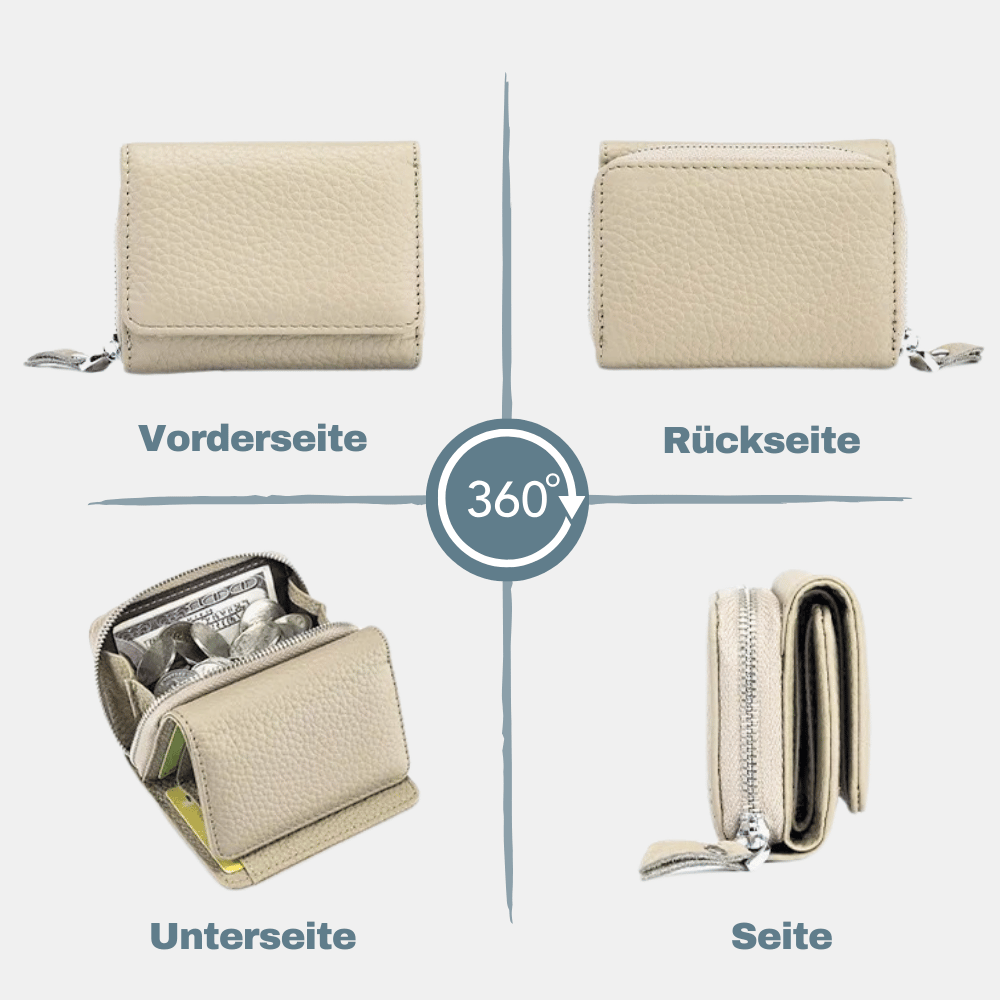 LoxBag - Premium Leder Portemonnaie