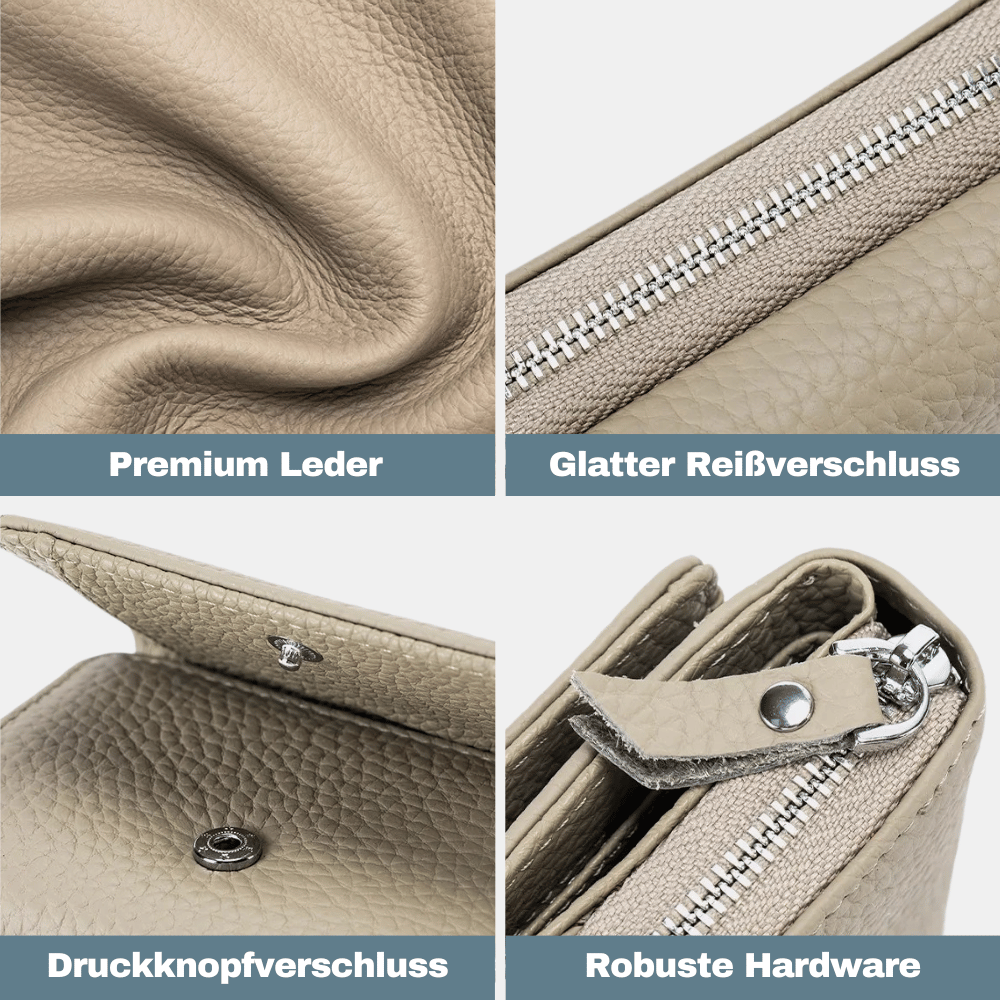 LoxBag - Premium Leder Portemonnaie
