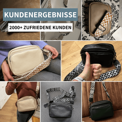 LoxBag - Premium Leder Umhängetasche